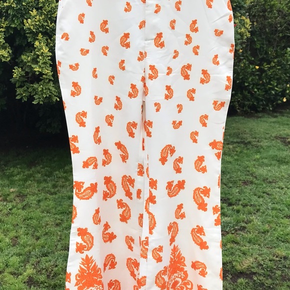 Hippy Flared Pants floral print - Picture 5 of 9